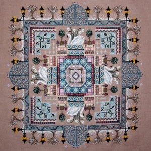 Chatelaine Design - Evening in the Park - Cross Stitch Pattern