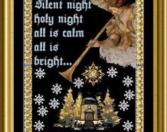 Chatelaine Design - Music Angel - Cross Stitch Pattern