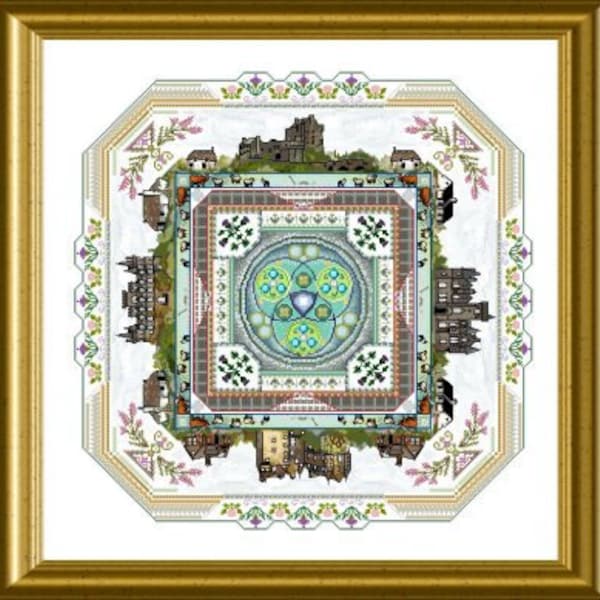 Chatelaine Design - The Scotland Mandala - Cross Stitch Pattern