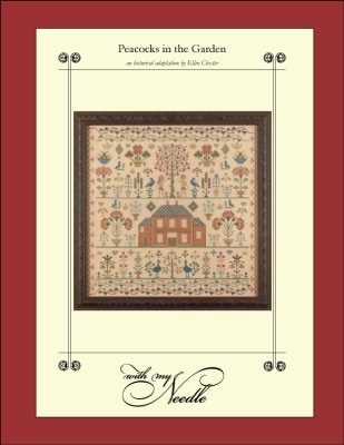 With My Needle-Peacocks In The Garden