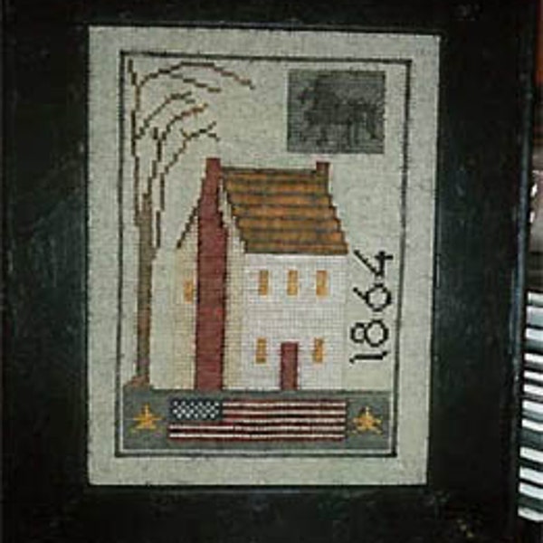 Chessie & Me - 1864 House Sampler - Pattern
