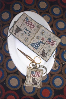 Chessie & Me-Lady Liberty Needle Book and Fob