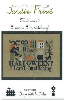 Jardin Prive'-Halloween? I Can't, I'm Stitching!-New Cross Stitch Pattern