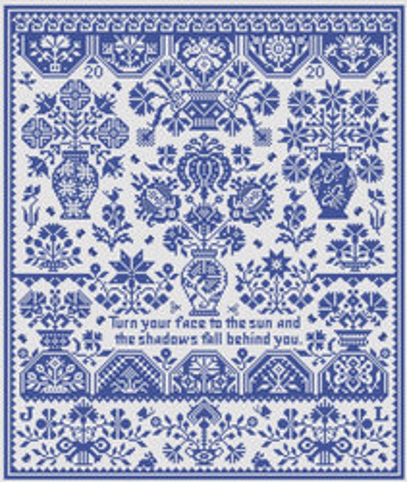 Long Dog Samplers - Pavane for These Times - Cross Stitch