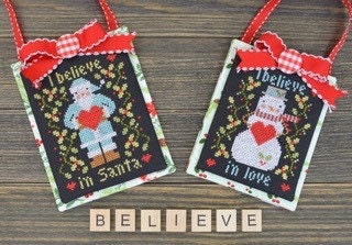 Annie Beez Folk Art-I Believe In Christmas