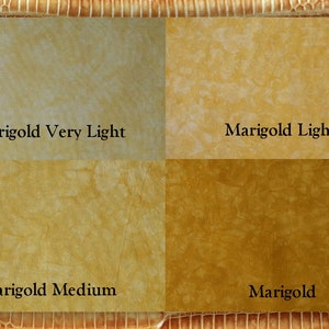 Hand-dyed 14 Ct, 16 Ct, 18 Ct Aida Cloth, Marigold - Garibaldi&#39;s Needle Works - choose count, size and shade
