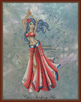 Cross Stitching Art-The Arabian Nights