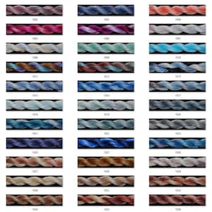 Threadworx Threads - Cotton Floss Thread 5 yard skeins - Color #1002-1071 *Choose Color*