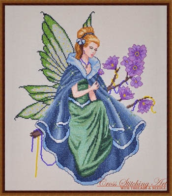 Cross Stitching Art-Twilight Fairy