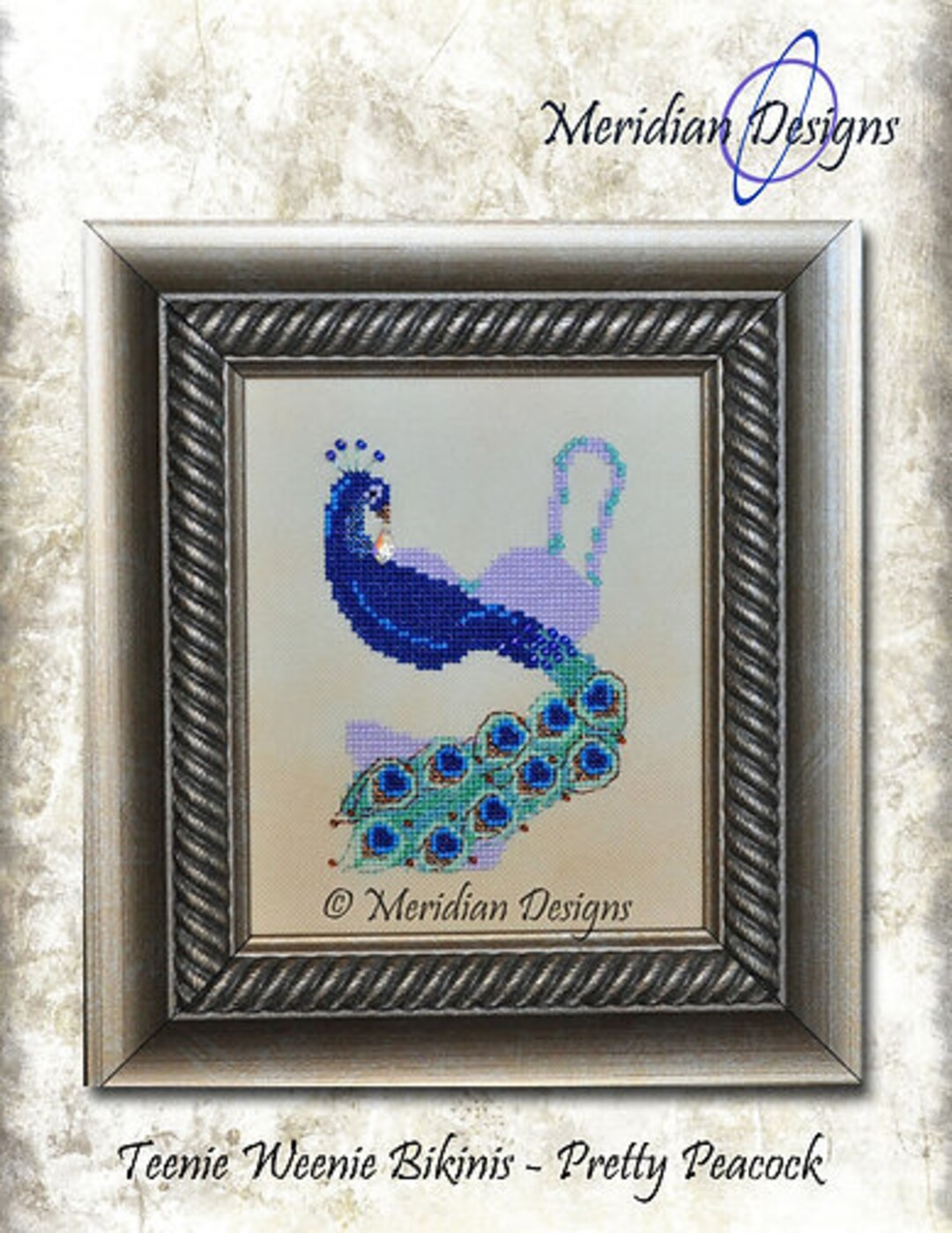 Meridian Designs - Teenie Weenie Bikinis - Pretty Peacock (chart ...