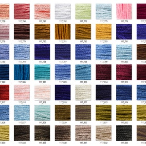DMC Floss Six Strand 738-892 *Choose Color*