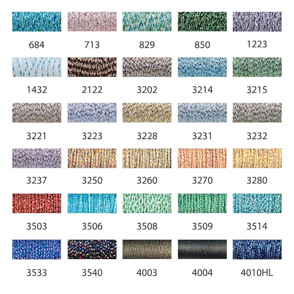 Kreinik Metallic Braid #4 1432-9295 **Choose Color**