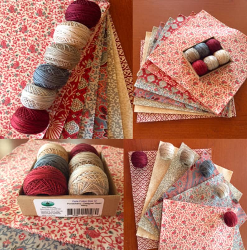 Valdani Perle Cotton #8 Floss//Designer Assortment//Scrap Basket Kim Diehl