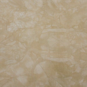 Hand-dyed 14 Ct, 16 Ct, 18 Ct Aida Cloth, GOLDEN SUNFLOWER - Garibaldi&#39;s Needle Works - choose count & size/tan/brown/beige