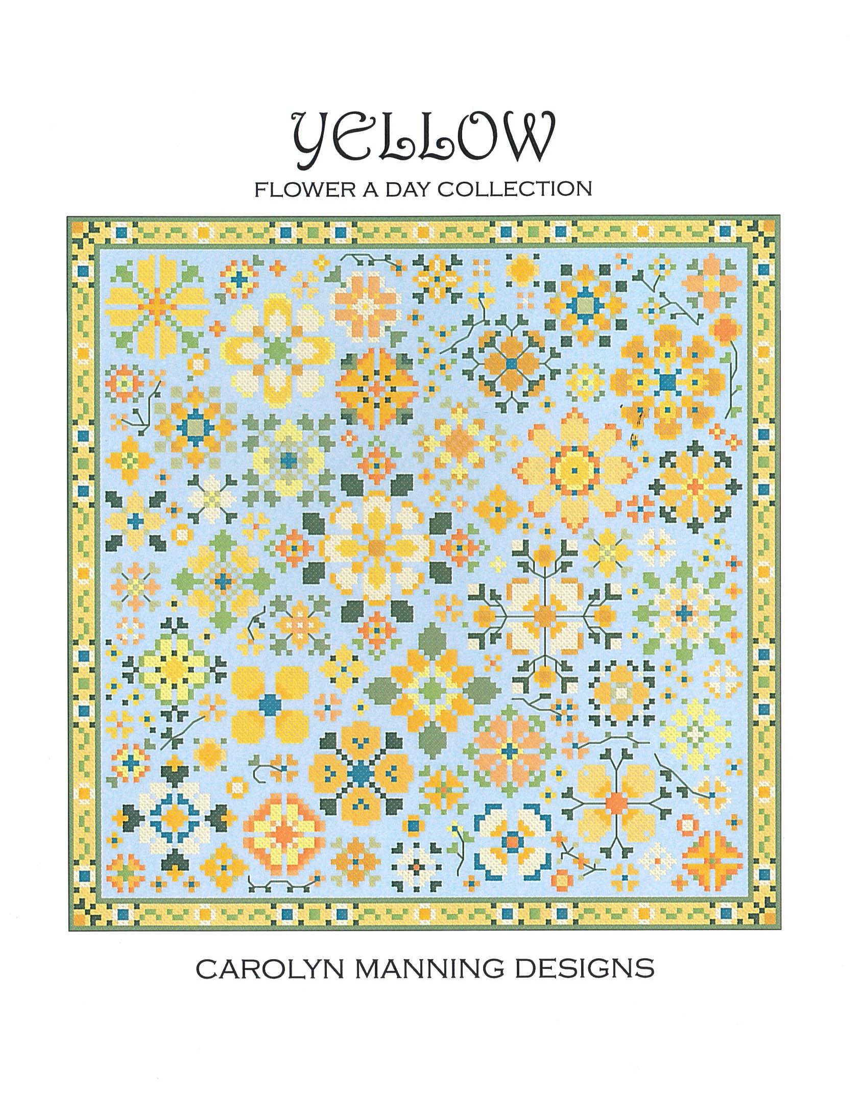 CM Designs-Yellow-Flower A Day
