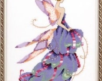 Nora Corbett - Lady Slipper-Spring Garden Party - Pixie Couture Collection - Pattern and Embellishments