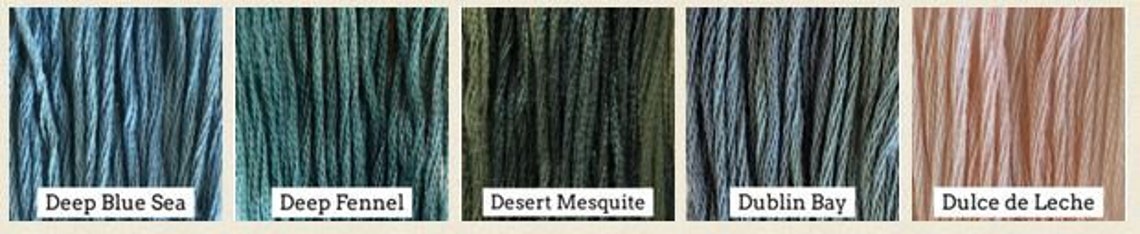 Classic Colorworks - Hand Dyed Cotton Thread - Colors C-D - Etsy