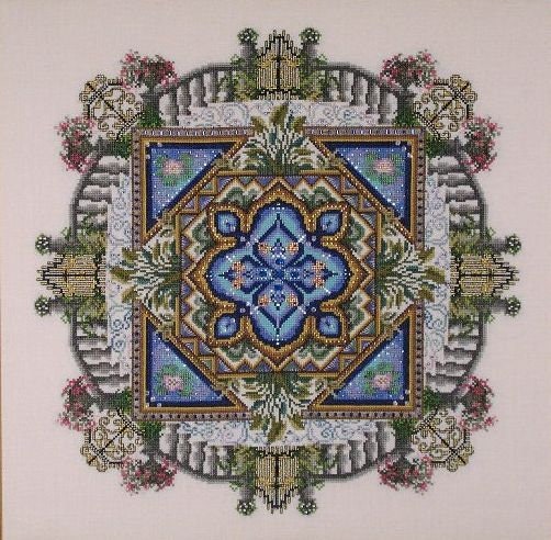 Chatelaine Design - the Water Garden Mandala - Cross Stitch