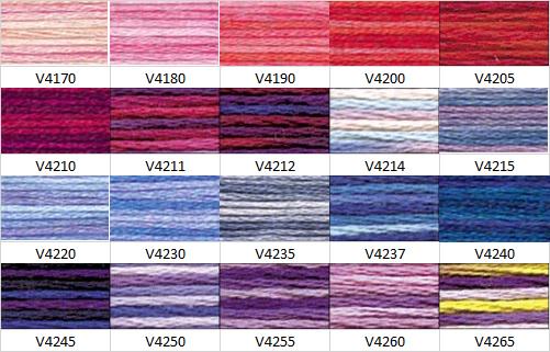 DMC Variations Floss Six Strand *choose From 60 Colors* - Etsy