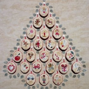 Filigram - Advent - Cross Stitch Pattern