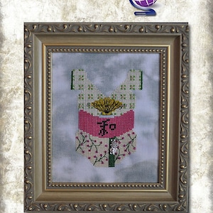 Meridian Designs - Teenie Weenie Bikinis - Japan (chart & charm) - Pattern