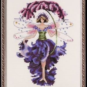 Nora Corbett - Pansy-Spring Garden - Pixie Couture Collection - Pattern and Embellishments