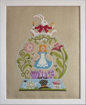 Jardin Prive'-Alice Au Pays Des Merveilles-New Cross Stitch Pattern