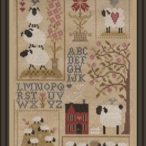 Jardin Prive' - Histoires De Moutons 3 - New Cross Stitch Pattern