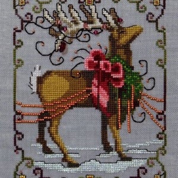 NC117 - Nora Corbett -  Vixen - Christmas Eve Couriers - Pattern and Embellishments