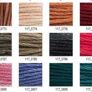 DMC Floss Six Strand 3771-3857 *Choose Color*
