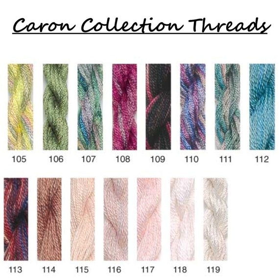 Caron Wildflowers Color Chart
