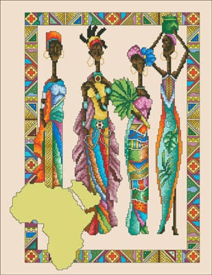 Vals Stuff-African Queens