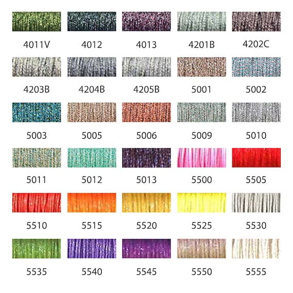 Kreinik Metallic Braid #8 1432-9594 **choose Color** - Etsy