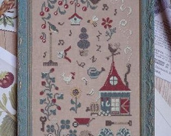 Filigram -In My Garden There Is - Cross Stitch Pattern