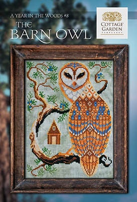 Cottage Garden Samplings-Year In The Woods 8-The Barn Owl