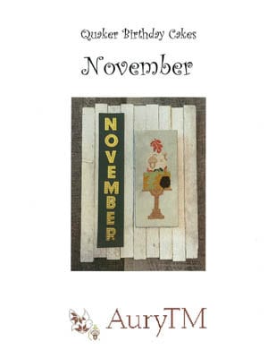 Aury TM Designs-Quaker Birthday Cakes-November