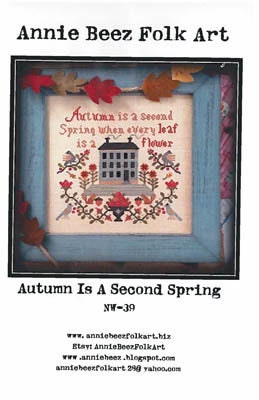 Annie Beez Folk Art-Autumn Is A Second Spring