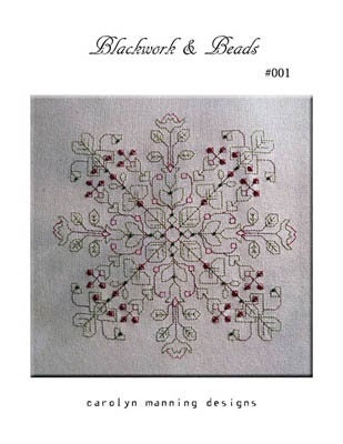 CM Designs-Blackwork & Beads 001