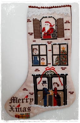 Fairy Wool in The Wood-Vintage Christmas Stocking
