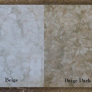 Hand-dyed 14 Ct, 16 Ct, 18 Ct Aida Cloth, Beige - Garibaldi&#39;s Needle Works - choose count, size and shade