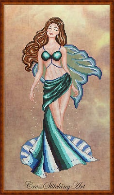 Cross Stitching Art-Venus, The Fairy Of Love