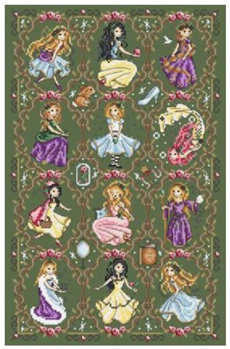 Shannon Christine Fairytale Cross Stitch Pattern image 1