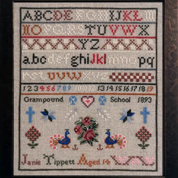 Fox and Rabbit Designs - Janie Tippett 1893 - Cross Stitch Pattern