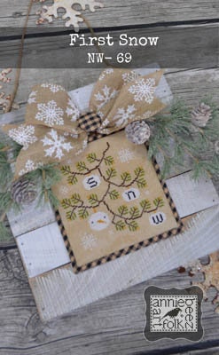 Annie Beez Folk Art-First Snow