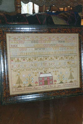 Chessie & Me-Martha Jefferson 1842 Sampler