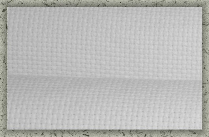 DMC/Charles Craft Aida Cloth choose fabric Count and Size WHITE, Brand New, 11 Count, 14 Count, 16 Count, 18 Count image 1