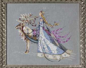 The Snow Queen - Mirabilia Chart and Embellishment Package - Sold separately