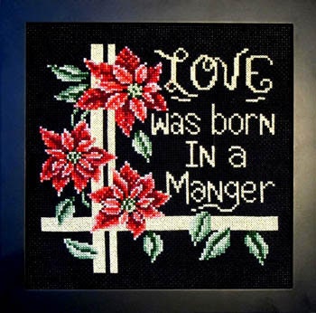 Bobbie G Designs-Love Was Born In A Manger