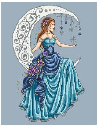 Shannon Christine - Moon Princess - Cross Stitch Pattern - Etsy