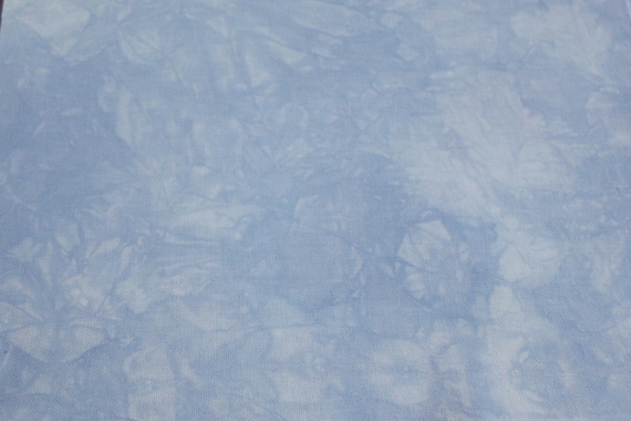 BABY BLUE Hand-dyed 28 Ct Monaco//28 Ct Carolina Linen four sizes available